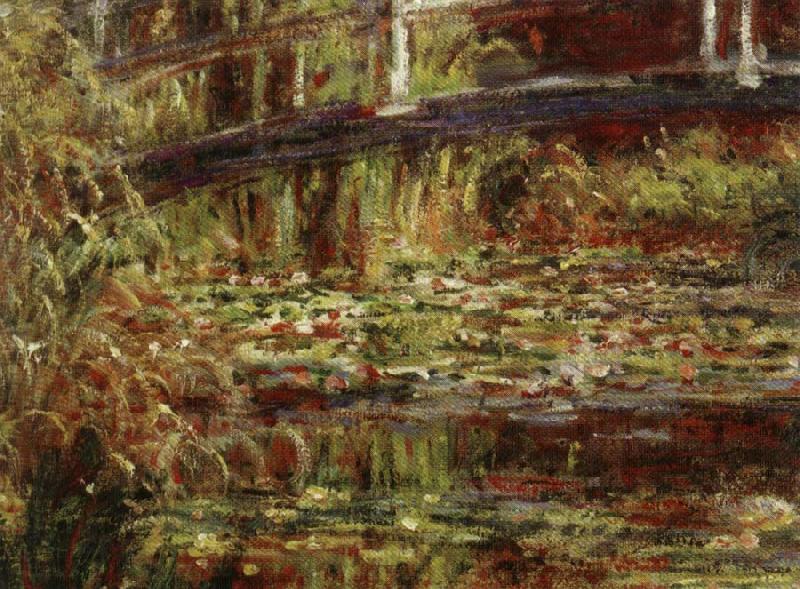 Claude Monet Water Lily Pool,Harmony in Pink Norge oil painting art